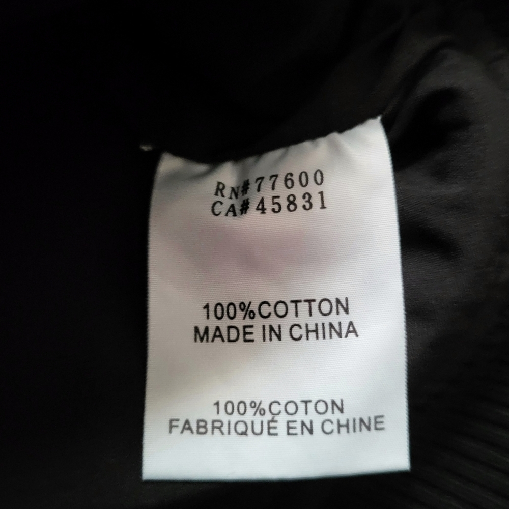NWT Sandrine Rose Denim Bomber Jacket Slightly Distessed. - Picture 4 of 7